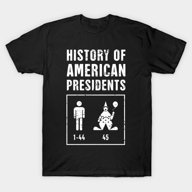 United States Presidents | Funny American History Teacher T-Shirt by MeatMan